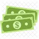 Stacked Paper Money Money Coin Icon