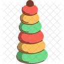 Toy Tower Rings Icon
