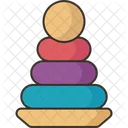 Stacker Toy Educational Icône
