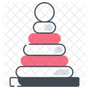 Stacking Toy Stack Icon