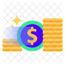 Stacking Coin  Icon