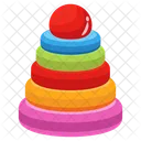 Tower Rings Stacking Icon
