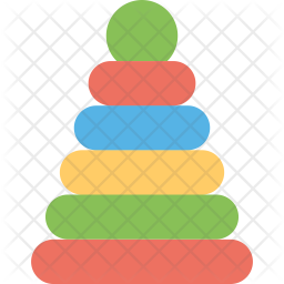 Stacking Toy Icon