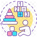 Stacking Toy Game Icon