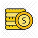 Stacks Of Coins  Icon