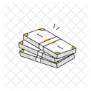 Stacks Of Money Payment Bank Note Icon