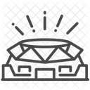 Stade Arene Terrain Icône