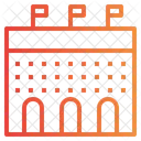 Stade de football  Icône