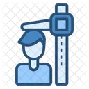 Stadiometer Height Measurement Height Scale Icon
