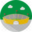 Stadium Building Football Icon