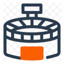 Stadium Crowd Lights Icon