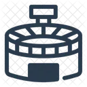 Stadium Crowd Lights Icon