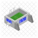 Stadium Sport Football Icon