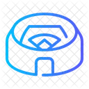 Stadium Baseball Field Icon