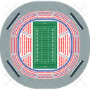 Stadium Field Yard Icon