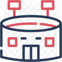 Stadium American Football Field Sports And Competition Icon