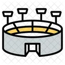 Stadium Coliseum Building Icon