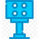 Stadium Light Arena Lamp Icon