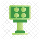 Stadium Light Arena Lamp Icon