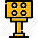 Stadium Light Arena Lamp Icon