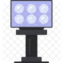 Stadium Light Arena Lamp Icon