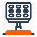Stadium Lights Padel Court Icon