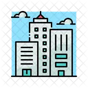 Megapolis Stadt Moderne Symbol