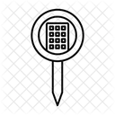 Stadt-Pin  Symbol