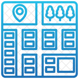 Stadtkarte  Symbol