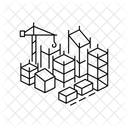Bau Prozess Bezirk Symbol