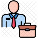Staff Briefcase Job Icon