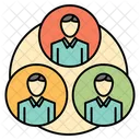 Staff Clone Circle Icon