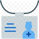 Staff Id Card Nurse Identity Nurse Identification Icon