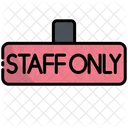 Staff Only Icon