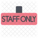 Staff Only Icon