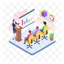 Train Personnel Staff Training Educate Staff Icon