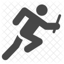 Staffellauf  Symbol