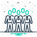 Staffing Team Crew Icon