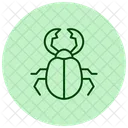 Stag Insect Beetle Icon