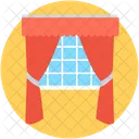 Stage Curtain Window Icon