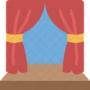 Stage Curtain Show Icon