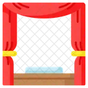 Stage Curtains Lambrequin Icon