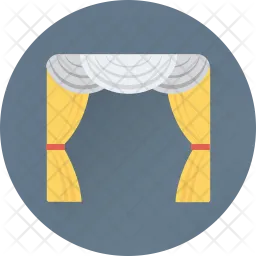 Stage Curtain  Icon
