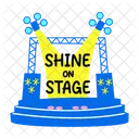 Stage Concert Platform Icon