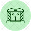 Stage Platform Performance Icon