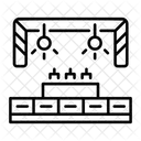 Stage Proscenium Concert Icon