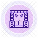 Stage Theater Stage Performance Icon