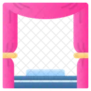 Stage Curtains Lambrequin 아이콘