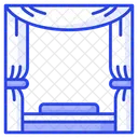 Stage Curtains Lambrequin 아이콘
