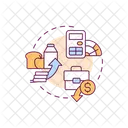 Cost Of Living Income Inequality Household Budget Icon